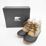 SOREL OUT N ABOUT PLUS 23cm ブーツ グレー ベージュ レディース ソレル【中古】5-1225T◎