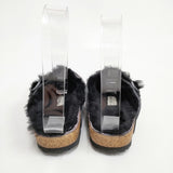 BIRKENSTOCK チューリッヒ シアリング 定価26400円 サイズ36 サンダル ブラック レディース ビルケンシュトック【中古】6-0112T◎