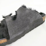 BIRKENSTOCK チューリッヒ シアリング 定価26400円 サイズ36 サンダル ブラック レディース ビルケンシュトック【中古】6-0112T◎