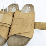 BIRKENSTOCK KYOTO スウェード サイズ38 サンダル キャメル レディース ビルケンシュトック【中古】6-0425S◎