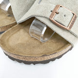 BIRKENSTOCK チューリッヒ soft footbed ナロー サイズ38 サンダル ベージュ レディース ビルケンシュトック【中古】6-0425M◎