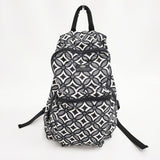 BAG'n'NOUN 軽量 DAY PACK リュック・デイパック ブラック ホワイト レディース バッグンナウン【中古】6-0331G◎
