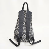 BAG'n'NOUN 軽量 DAY PACK リュック・デイパック ブラック ホワイト レディース バッグンナウン【中古】6-0331G◎