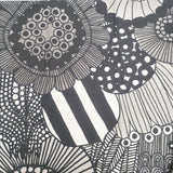 marimekko 新品 Siirtolapuutarha 130×180 マルチカバー 定価30800円 ブランケット ブラック ホワイト レディース マリメッコ【中古】6-0114G◎