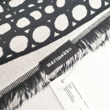 marimekko 新品 Siirtolapuutarha 130×180 マルチカバー 定価30800円 ブランケット ブラック ホワイト レディース マリメッコ【中古】6-0114G◎