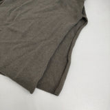 evam eva cashmere robe 定価71500円 E243K130 サイズM カシミヤローブ カーディガン 24AW グレージュ レディース エヴァムエヴァ【中古】5-1222T♪