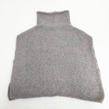 evam eva slpaca wool snood 定価13200円 アルパカ ウール ニット スヌード グレー レディース エヴァムエヴァ【中古】6-0114T◎