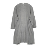 evam eva E213K071 シルクカシミヤローブ 定価36300円 コート グレー レディース エヴァムエヴァ【中古】6-0123T△