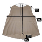 evam eva cotton sleeveless 定価22000円 E231T158 ノースリーブ ブラウス シャツ ベージュ レディース エヴァムエヴァ【中古】6-0614S∞