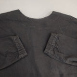 vie evam eva V213T933 FLANNEL COTTON PULLOVER サイズ2 日本製 ブラウス シャツ チャコールグレー レディース ヴィー エヴァムエヴァ【中古】6-0123T△