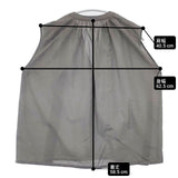 evam eva コットンローンノースリーブ ギャザー 定価19800円 E241T213 ブラウス シャツ 24SS グレー レディース エヴァムエヴァ【中古】6-0614S∞