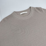 evam eva aze vest 定価24200円 E241K054 半袖ニット ベスト 24SS ベージュ レディース エヴァムエヴァ【中古】6-0419M∞