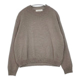 evam eva moss stitch pullover 定価29700円 E251K005 コットンリネンナイロン セーター ニット 25SS グレー レディース エヴァムエヴァ【中古】6-0419M∞