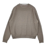evam eva moss stitch pullover 定価29700円 E251K005 コットンリネンナイロン セーター ニット 25SS グレー レディース エヴァムエヴァ【中古】6-0419M∞