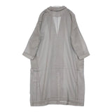 evam eva cupro silk jacket 定価56100円 E241T127 サイズ1 コート 24SS グレー レディース エヴァムエヴァ【中古】6-0419M∞