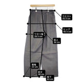 evam eva E223T018	リネンワイドパンツ 定価26400円 サイズ1 パンツ グレー レディース エヴァムエヴァ【中古】6-0429M∞