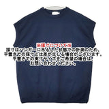 handvaerk ノースリーブ コットン サイズS PE-007 Ｔシャツ カットソー ネイビー レディース ハンドバーク【中古】6-0614S∞
