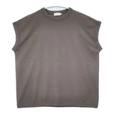 handvaerk ノースリーブ コットン サイズS PE-007 Ｔシャツ カットソー グレー レディース ハンドバーク【中古】6-0614S∞
