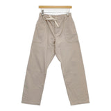 ORCIVAL コットンカツラギ イージーパンツ サイズ1 日本製 RC-2423 MRT パンツ ベージュ レディース オーシバル/オーチバル【中古】6-0310G△