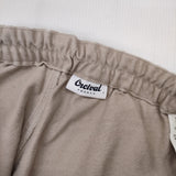 ORCIVAL コットンカツラギ イージーパンツ サイズ1 日本製 RC-2423 MRT パンツ ベージュ レディース オーシバル/オーチバル【中古】6-0310G△