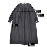 mina perhonen moon light コットンシルク 定価66000円 xs3595 サイズ36 ギャザー ワンピース ブラック レディース ミナペルホネン【中古】6-0329M♪