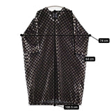 mina perhonen winter jelly 市松模様 ベルベット サイズ36 va3456 定価88000円 ワンピース ブラック グレー レディース ミナペルホネン【中古】5-1222T♪