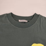 mina perhonen liquide 定価15400円 zs8525 半袖Ｔシャツ カットソー グリーン レディース ミナペルホネン【中古】6-0614S∞