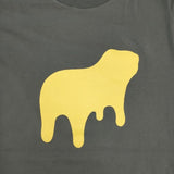 mina perhonen liquide 定価15400円 zs8525 半袖Ｔシャツ カットソー グリーン レディース ミナペルホネン【中古】6-0614S∞
