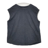 Pal'las Palace ラフィ天竺ノースリーブ 定価11000円 PCT-3020A Ｔシャツ カットソー ネイビー レディース パラスパレス【中古】6-0419S∞