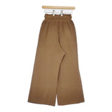 Pal'las Palace PKPT-2876C ミラノリブニットパンツ 定価22000円 イージーパンツ パンツ ブラウン レディース パラスパレス【中古】6-0123T△