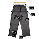 Vm デニムペインター VFPT-3658D デニムパンツ 24SS ブラック レディース ヴーム【中古】6-0323G∞