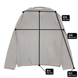 Pal'las Palace PKPO-2804A サイズ3 クルーネック コットン セーター ニット グレー レディース パラスパレス【中古】6-0115M♪