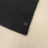 45R/45rpm コサージュのTシャツ（インディゴ）定価25300円 長袖Ｔシャツ カットソー ロンＴ ネイビー レディース フォーティーファイブアールピーエム【中古】6-0323M∞