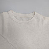 45R/45rpm コットン 半袖Ｔシャツ カットソー キナリ オフホワイト レディース フォーティーファイブアールピーエム【中古】6-0614S∞