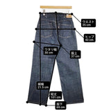 45R/45rpm 45年ものがたりシャルロット5（R45・生）28 定価27500円 デニムパンツ ネイビー レディース フォーティーファイブアールピーエム【中古】6-0323G∞