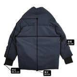 collex ライトショートダウンコート サイズ2 定価29700円 60470100001 ダウンジャケット ネイビー レディース コレックス【中古】5-1226A♪