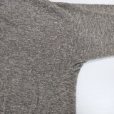 pas de calais レーヨンリネン ビーズ付き カーディガン グレー レディース パドカレ【中古】6-0430M∞
