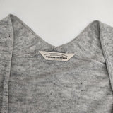 TORRAZZO DONNA リネン 羽織 ロング カーディガン グレー レディース トラッゾドンナ【中古】6-0430M∞