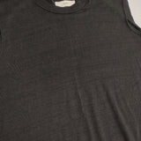 unfil フレンチリネンジャージー スリーブレスカットソー Ｔシャツ カットソー ブラック レディース アンフィル【中古】6-0614S∞