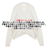 ARTS&SCIENCE 081L806K13 リネン セーター ニット ホワイト レディース アーツ&サイエンス【中古】6-0430M∞