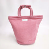 R&D.M.Co- マルシェバッグ ウール トートバッグ ピンク レディース オールドマンズテーラー【中古】6-0114T◎