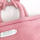 R&D.M.Co- マルシェバッグ ウール トートバッグ ピンク レディース オールドマンズテーラー【中古】6-0114T◎