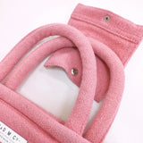 R&D.M.Co- マルシェバッグ ウール トートバッグ ピンク レディース オールドマンズテーラー【中古】6-0114T◎