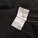 the last flower of the afternoon ベルト付き コットン チェスターコート ブラック レディース ラストフラワー【中古】6-0310M△