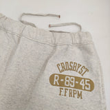 45R/45rpm ベア裏毛のスカート（トップ） 定価42900円 ロングスカート オフホワイト レディース フォーティーファイブアールピーエム【中古】5-1222T♪