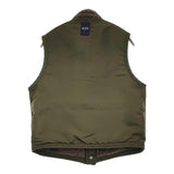 45R/45rpm ボア×ナイロンのベスト サイズ2 定価45100円 リバーシブル ベスト グレー カーキ レディース フォーティーファイブアールピーエム【中古】5-1222T♪