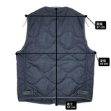 45R/45rpm 4011045 ナイロンライナー908VEST 定価41800円 ベスト ネイビー レディース フォーティーファイブアールピーエム【中古】6-0123T△