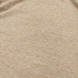 45R/45rpm 四角T 天竺 コットン サイズ2 長袖Ｔシャツ カットソー ロンＴ ベージュ レディース フォーティーファイブアールピーエム【中古】6-0210M♪