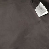 THE LIBRARY SUPER100'S WOOL MELTON BAL COLLAR COAT サイズS ステンカラーコート ブラウン系 ユニセックス ザ ライブラリー【中古】5-1228A♪