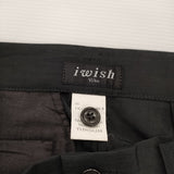 Y's bis i wish ツータック ワイドスラックスパンツ IK-P08-903 パンツ ブラック レディース ワイズビス/Yohji【中古】6-0215G♪